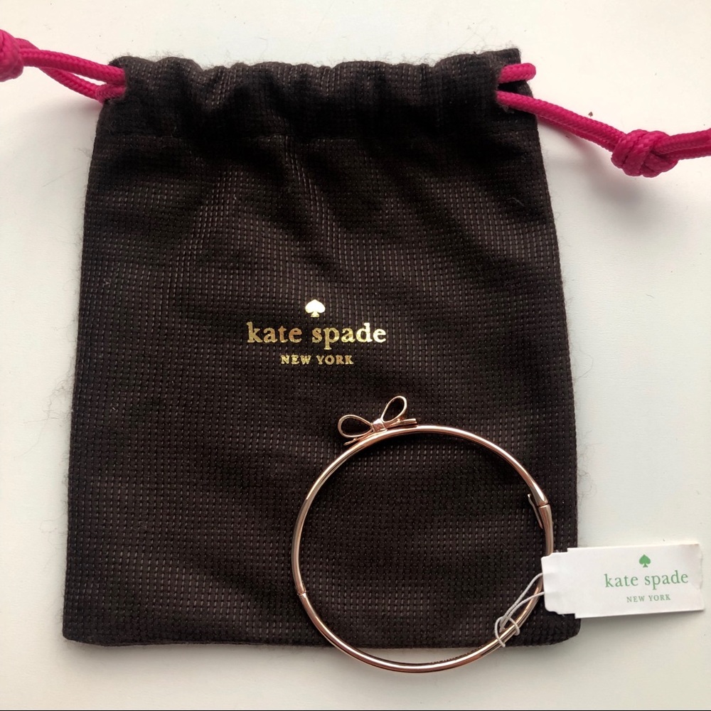 Kate Spade rose gold bangle